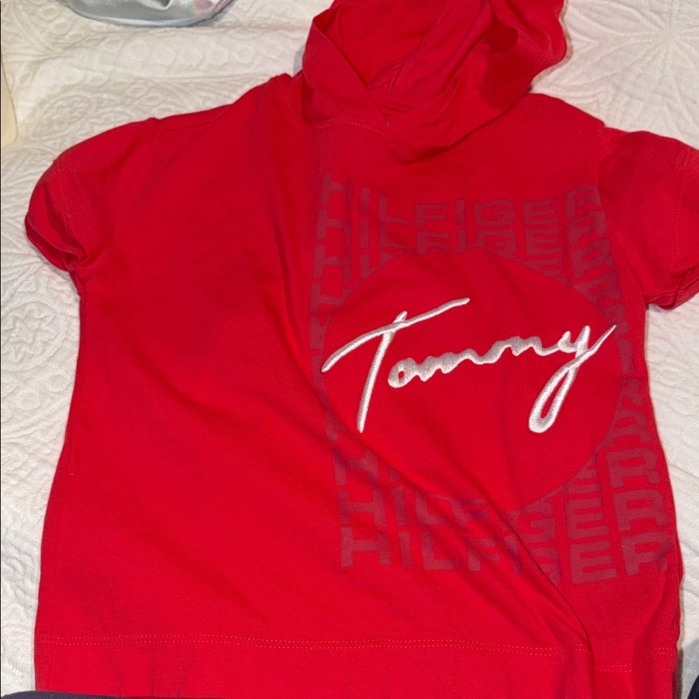 Tommy Hilfiger Kids Red Hoodie
